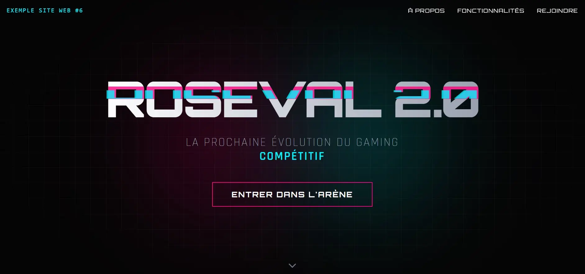 Site web Gaming